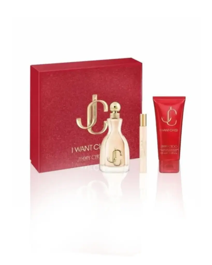 Jimmy Choo I Want Choo - Eau de Parfum Spray Set 3 Pieces